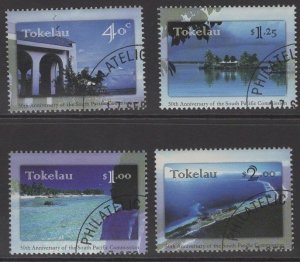 TOKELAU ISLANDS SG264/7 1997 SOUTH PACIFIC COMMISSION FINE USED