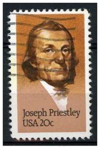 USA 1983 - Scott 2038 used - 20c, Joseph Priestley 