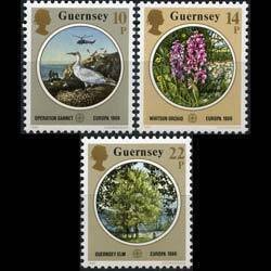 Guernsey MNH 331-3 Europa Flora & Fauna 1986