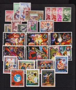 Laos - 6 mint sets, cat. $ 36.75