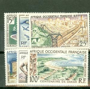French West Africa C22-7 mint CV $16.15