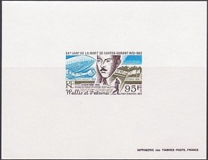 WALLIS AND FUTUNA 1982 Santos-Dumont airmail large die proof...............A7730