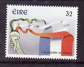 Ireland-Sc#1000- id10-unused NH set-L'Imaginaire Irlandairs-1996-