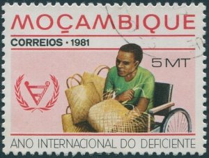 Mozambique 1981 SG869 5m International Year Disabled People FU