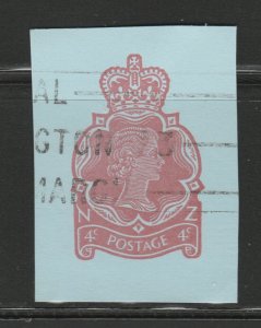 NEW ZEALAND Postal Stationery Cut Out A17P21F21439-