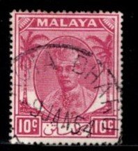 Malaya - Kelantan - #56 Sultan Ibrahim - Used