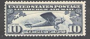 US Cat # C10, Spirit of St. Louis, MNH*-