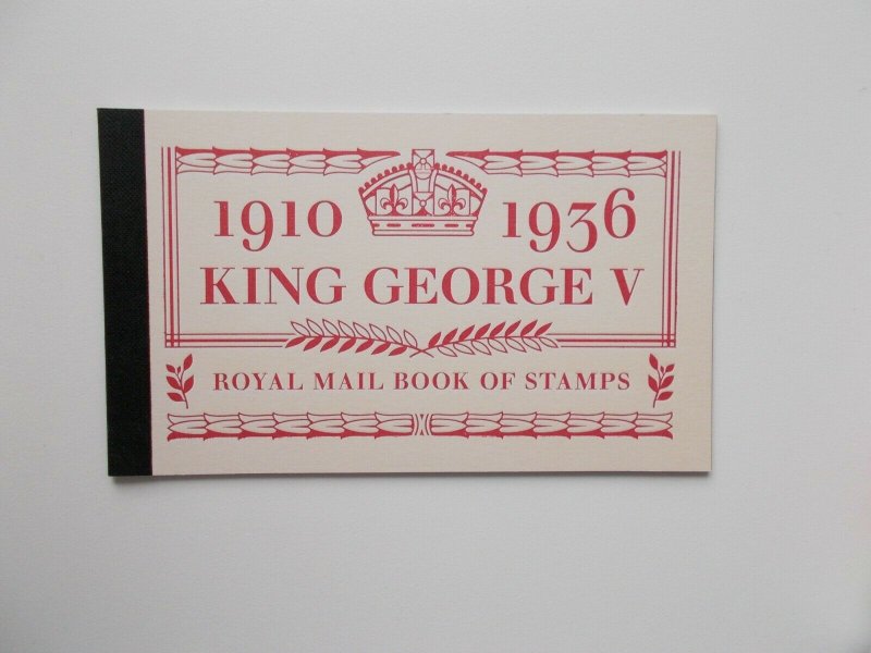 2010 DX50 George V Accession Prestige Booklet Complete (Face £15.66) Cat £25