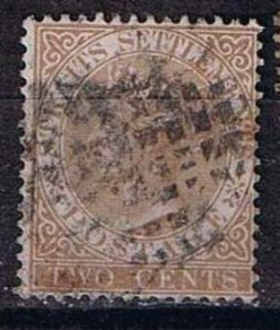 Straits Settlements 1868,Sc.#10 used Queen Victoria (1819-1901)