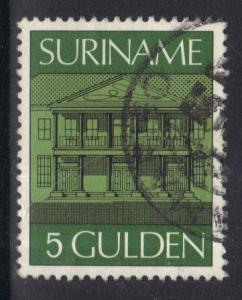 Surinam 1975  used  Central Bank  5 g.     #