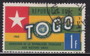 Togo 388  Flag of Togo 1961