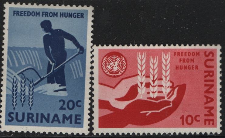 SURINAME 310-11 MINT LH F/VF