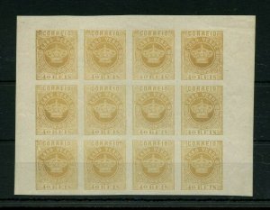 CAPE VERDE #13a (12) NH CV for imperfs $480 ++ stamps