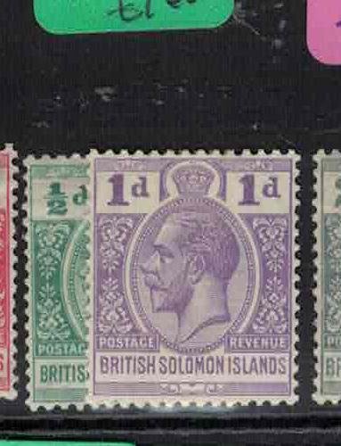 British Solomon Islands SG 39, 41 MOG (4glu)