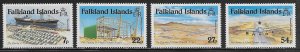 Falkland Islands Scott #'s 425 - 428 MH