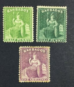 MOMEN: BARBADOS SG # CLASSICS MINT OG H LOT #6774