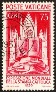 Vatican Stamps # 51 Used VF Scott Value $40.00
