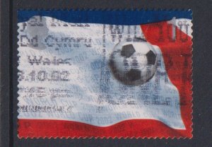 Great Britain  #2056a used  2002  world cup soccer 1st