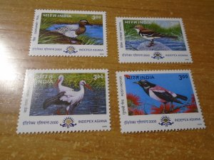 Birds :  India  #  1831-34  MNH