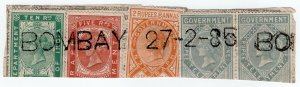 (I.B) India Telegraphs : Receipt Head 19R 8a (Bombay)