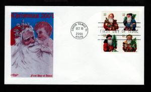 U.S. 2001 # 3544a FDC!