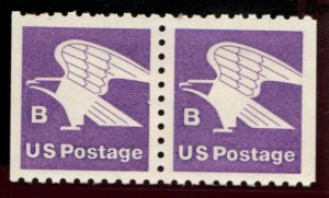 1819 US B Eagle bklt, MNH pair