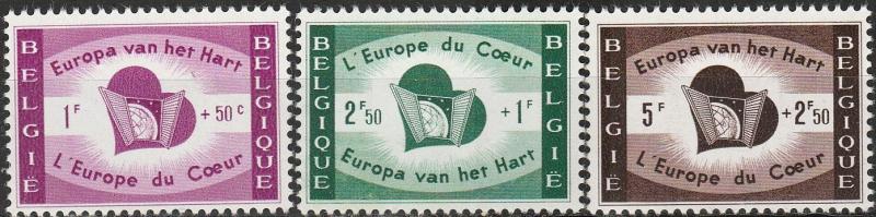 Belgium #B638-40 MNH CV $2.75  (A17534)