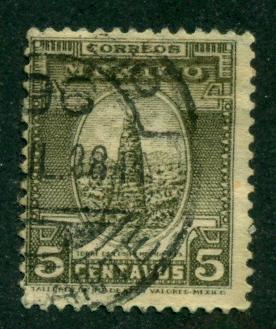 Mexico 1937 #732 U  SCV (2014) = $0.25