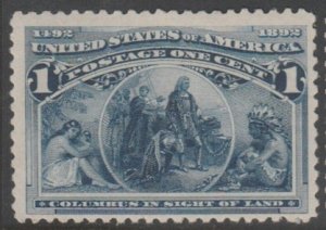 U.S. Scott Scott #230 Columbian Stamp - Mint Single