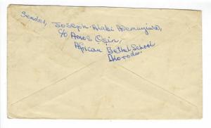 1948 British Nigeria To USA Cover (EE36)