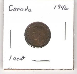 Canada 1946 - 1 cent