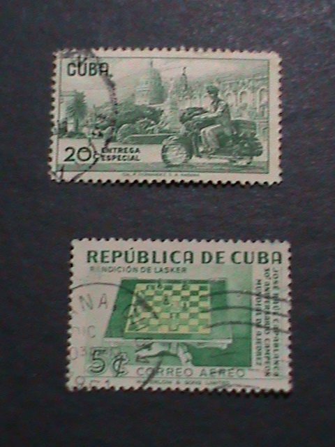 ​CUBA- VERY OLD CUBA   STAMPS USED- VF WE SHIP TO WORLD WIDE.