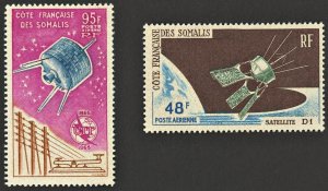 SOMALI COAST C36 & C49 Satellite MNH