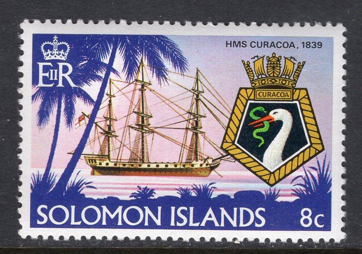 Solomon Islands 417 Sailing Ship MNH VF