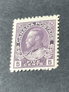 CANADA # 112--MINT/HINGED---VIOLET----SINGLE----1922