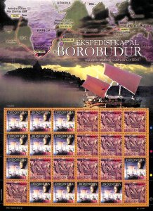 Indonesia 2005, Borobudur expedition m/s, MNH
