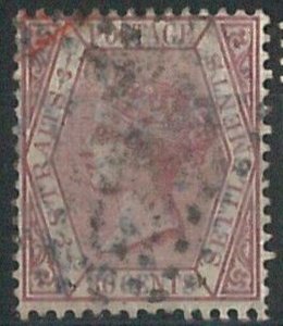 70616a  - STRAITS SETTLEMENTS  - STAMPS: Stanley Gibbons # 17 - Finely USED