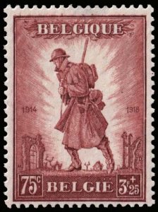 Belgium - Scott B123 - Mint-Hinged - Thin
