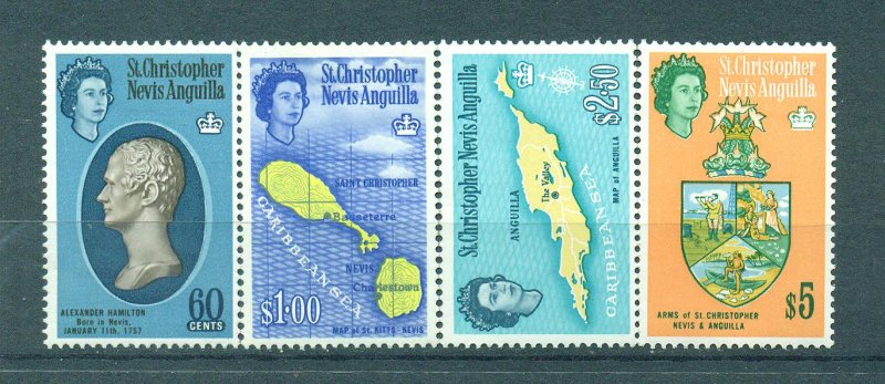 St. Kitts & Nevis sc# 145-160 mh cat value $22.00