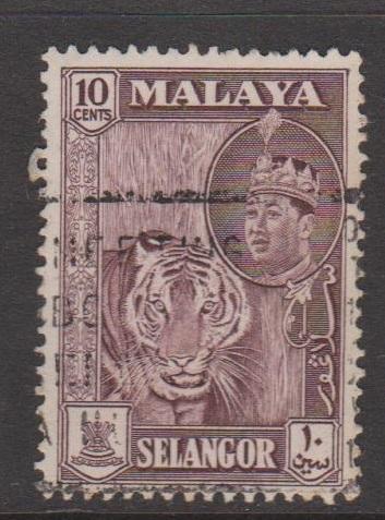 Malaya Selangor Sc#119 Used