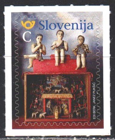 Slovenia. 2019. 1391 from the series. Dolls, Christmas. MNH.