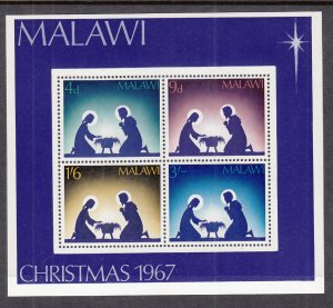 Malawi 82a Christmas Souvenir Sheet MNH VF