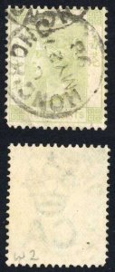 Hong Kong SG39a 30c Grey-Green (colour faded) Cat 28 pounds