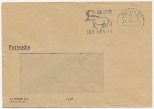 Cover / Postmark Germany 1969 Antelope - Zoo Berlin