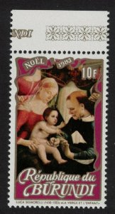 Burundi 'Virgin and Child' by Lucas Signorelli 1983 MNH SG#1416