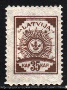 Latvia #22   MNH