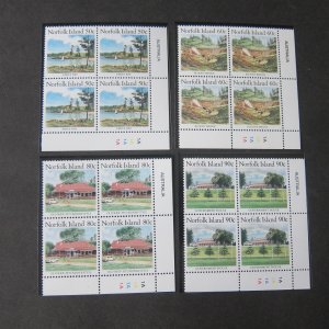 Norfolk Island 1987 Sc 401-416 BLK(4) set MNH