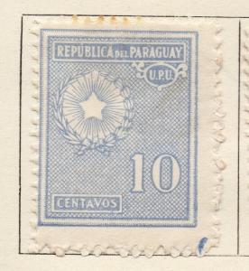 Paraguay 1934-36 Early Issue Fine Mint Hinged 10c. 125223