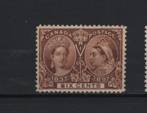 Canada #55 Unused  F-VF - Lakeshore Philatelics