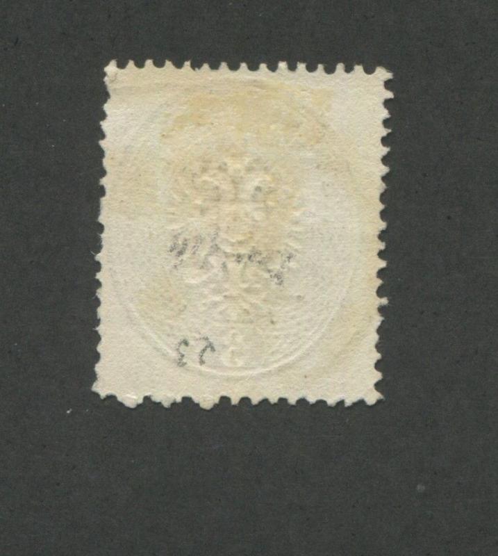 1863 Austria Postage Stamp #18 Used F/VF Postal Canceled